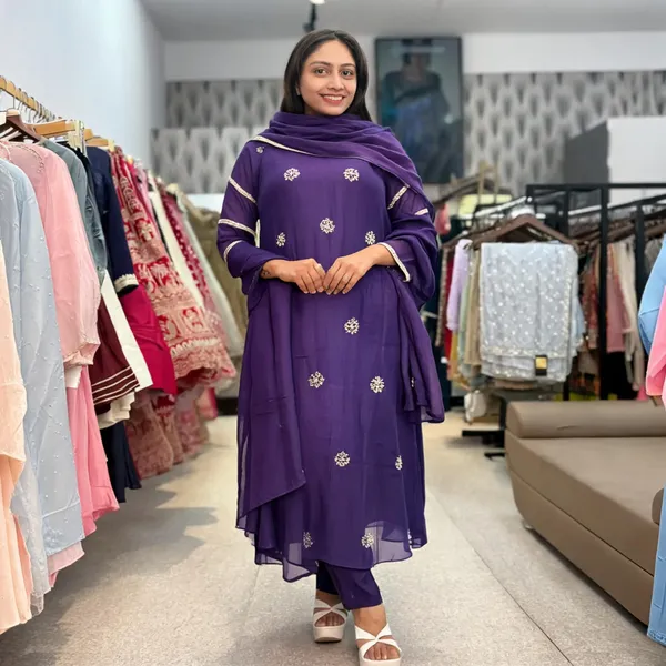 Royal_Purple_Cotton_Embroidered_Suit_Palazzo_Dupatta_Set_For_Women