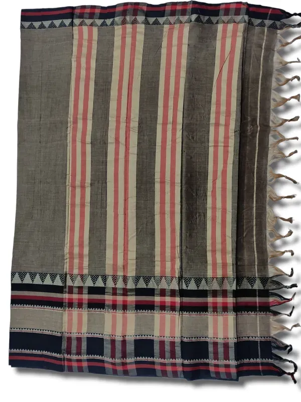 Pure_Charcoal_Grey_Rangoli_Border_Narayanpet_Pure_Handloom_Cotton_Sarees_With_Running_Blouse_Piece_For_Women