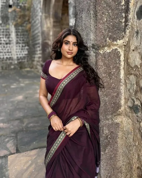 Shraddha_Coffee_Narayanapet_Pure_Handloom_Cotton_Saree_With_Running_Blouse_Piece_Same_Saree_Color_For_Women