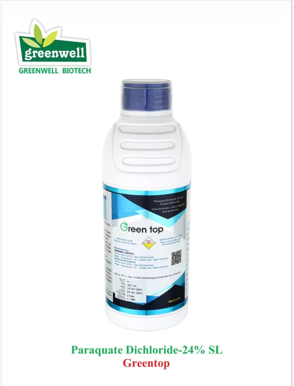 Greentop_Paraquat_Dichloride_24%_SL_Herbicide