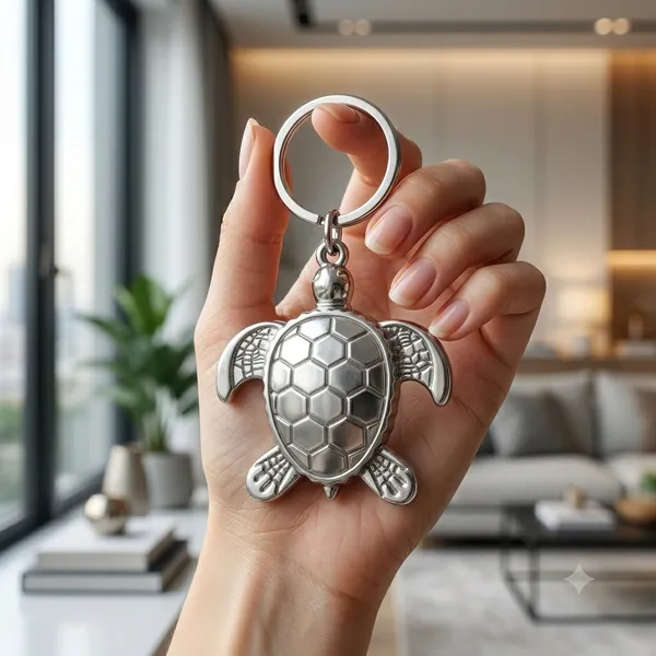 Festilo_Sea_Turtle_Metal_Keychain_|_Lucky_Turtle_Key_Ring_for_Good_Luck,_Wisdom_&_Protection_|_Premium_Metal_Key_Holder_|_Gift_for_Men,_Women,_Friends,_Car_&_Bike_Keys