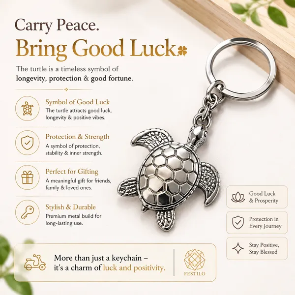 Festilo_Sea_Turtle_Metal_Keychain_|_Lucky_Turtle_Key_Ring_for_Good_Luck,_Wisdom_&_Protection_|_Premium_Metal_Key_Holder_|_Gift_for_Men,_Women,_Friends,_Car_&_Bike_Keys