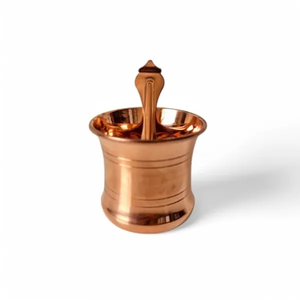 Brown_Metal_Panchpatra_Set_For_Home_Decor