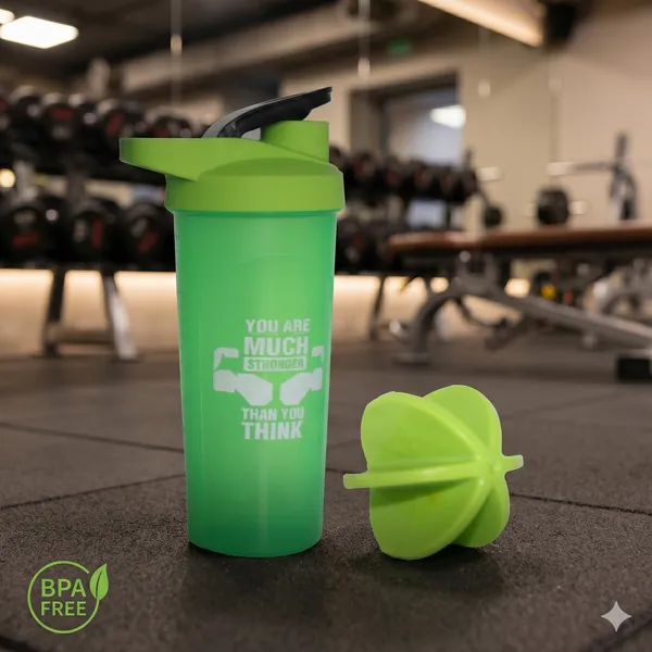 Green_Rubber_Gym_Bottle_For_Home_Decor
