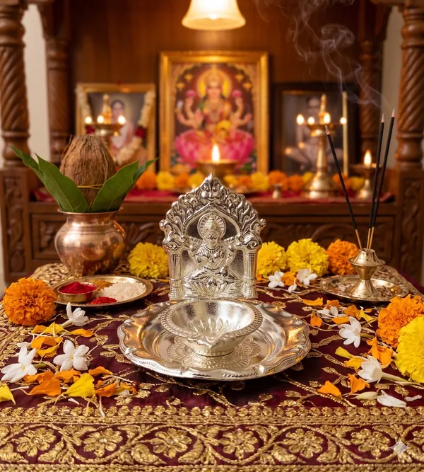 Brown_German_Silver_Diya_And_Oil_Lamp_For_Home_Decor