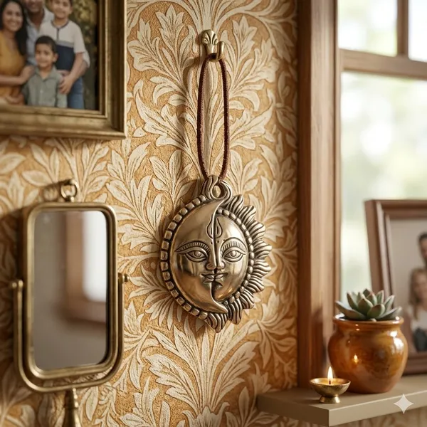 Brown_Aluminium_Wall_Hanging_For_Home_Decor