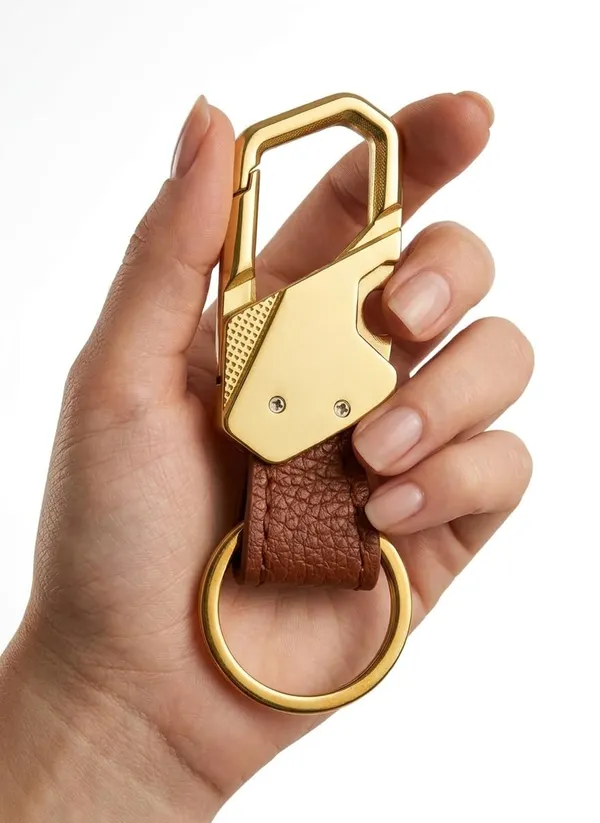 Gold_Metal_Keychain_For_Home_Decor_Pack_Of_1