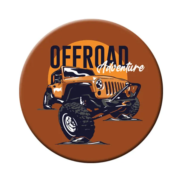 Festilo_Brown_Metal_Pin_Badge
