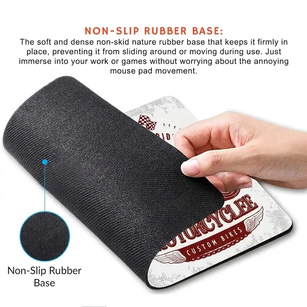 Festilo_Brown_Rubber_Cloth_Mouse_Pad