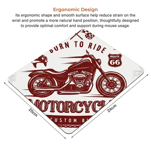 Festilo_Brown_Rubber_Cloth_Mouse_Pad