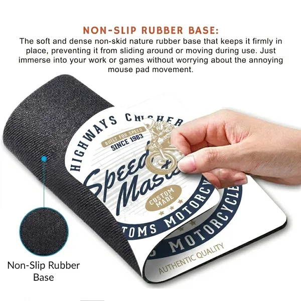 Festilo_Brown_Rubber_Cloth_Mouse_Pad