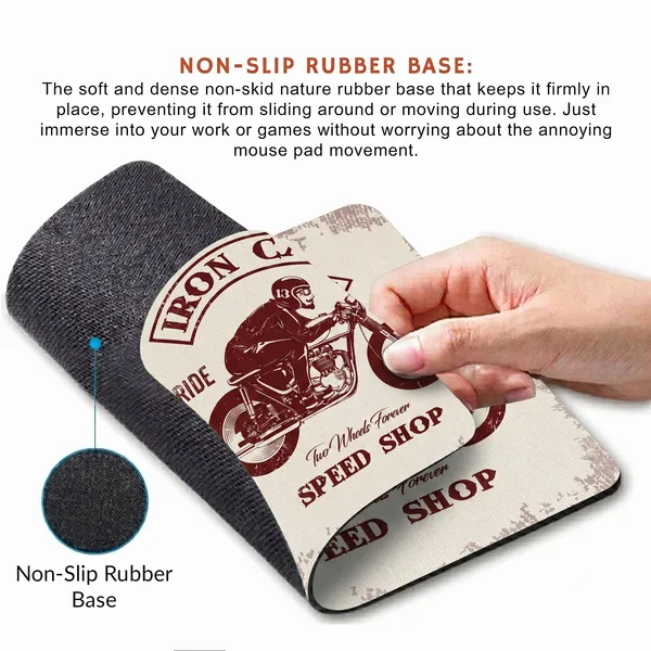 Festilo_Brown_Rubber_Mouse_Pad