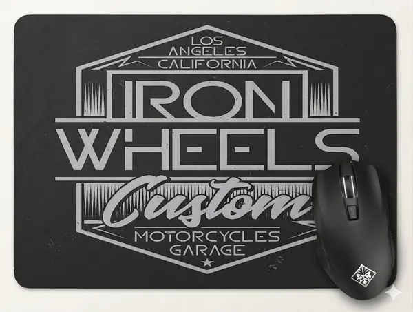 Festilo_Brown_Rubber_Cloth_Mouse_Pad