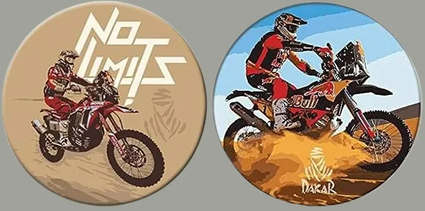 Festilo_Brown_Plastic_Pin_Badge