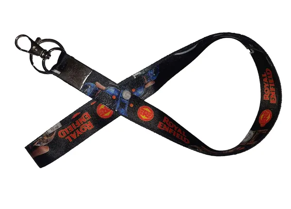 Festilo_Black_Polyster_Keychain_For_Bike,_Car_Pack_Of_1