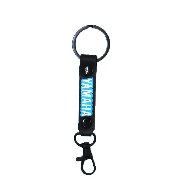 Blue_And_Black_Rubber_Keychain_For_Home_Decor_Pack_Of_1
