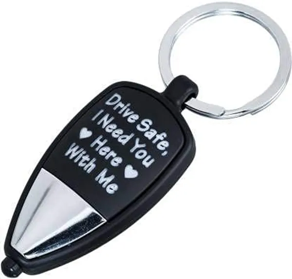 Black_Plastic_Keychain_For_Home_Decor_Pack_Of_1