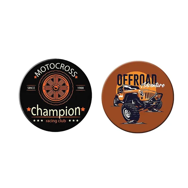 Festilo_Brown_Metal_Pin_Badge
