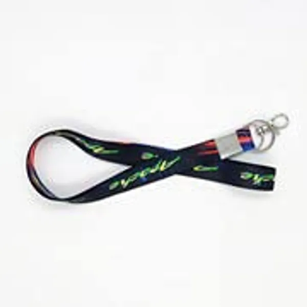 Festilo_Black_Polyster_Keychain_For_Bike,_Car_Pack_Of_1