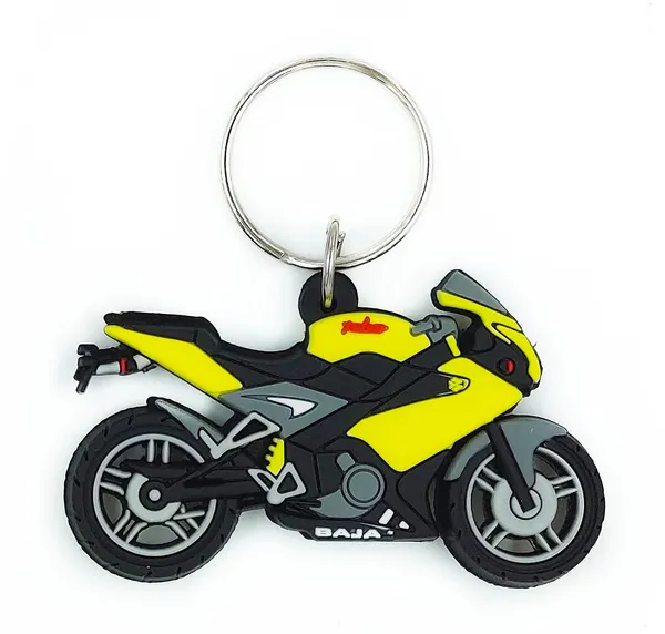 Yellow_Rubber_Keychain_For_Home_Decor_Pack_Of_1