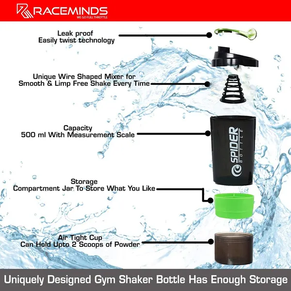 Black_Plastic_Gym_Bottle_For_Home_Decor