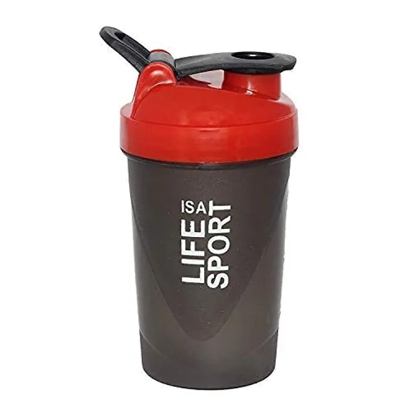 Black_And_Red_Plastic_Gym_Bottle_For_Home_Decor