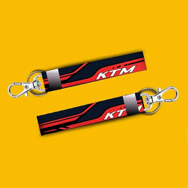Festilo_Red_Satin_Bike_Lanyard_Pack_Of_1