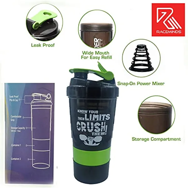 Black_And_Green_Plastic_Gym_Bottle_For_Home_Decor