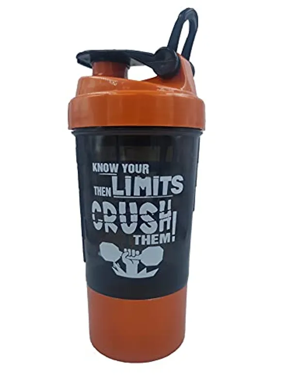 Black_And_Orange_Plastic_Gym_Bottle_For_Home_Decor