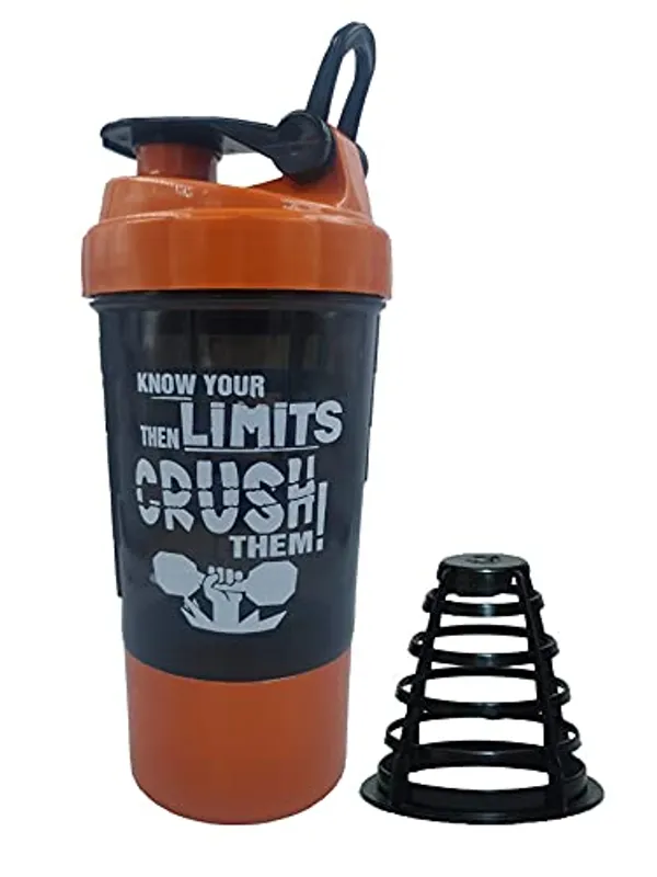 Black_And_Orange_Plastic_Gym_Bottle_For_Home_Decor
