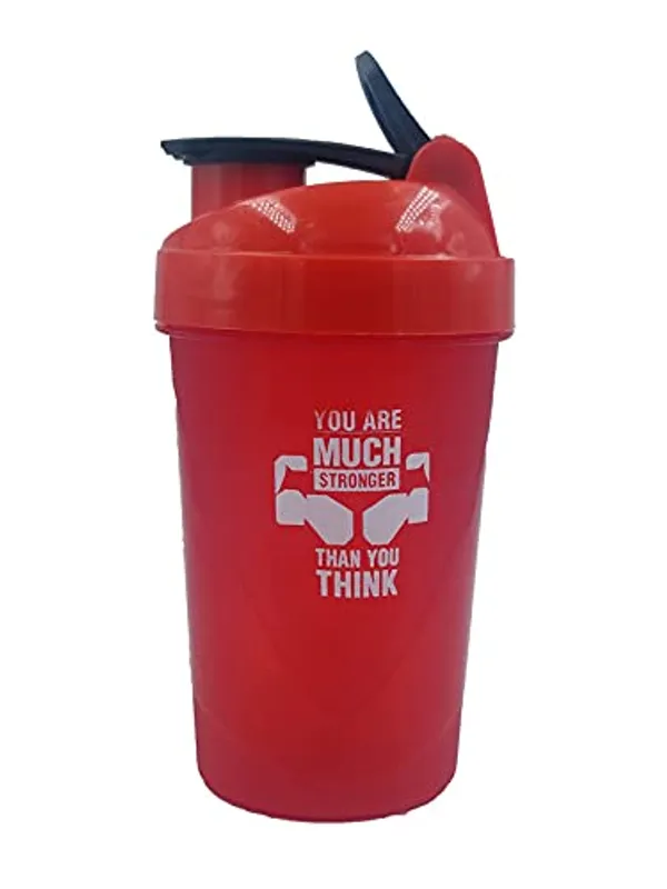 Red_Plastic_Gym_Bottle_For_Home_Decor