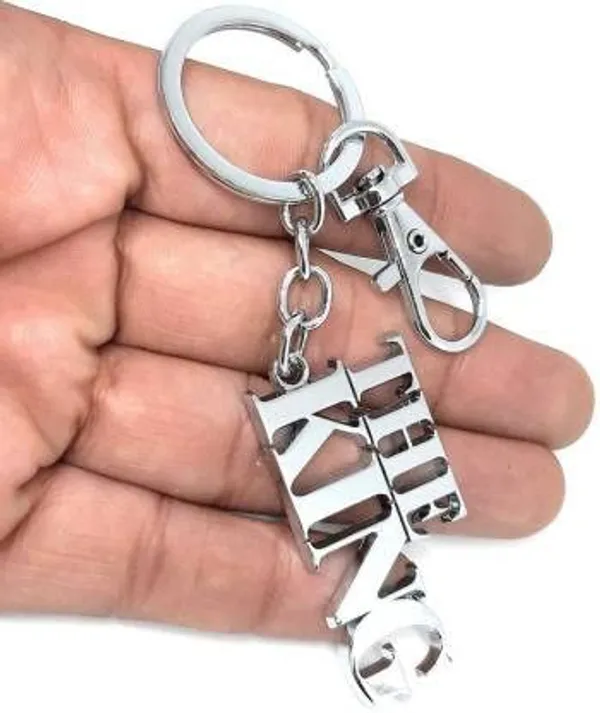 Silver_Metal_Keychain_For_Home_Decor_Pack_Of_1