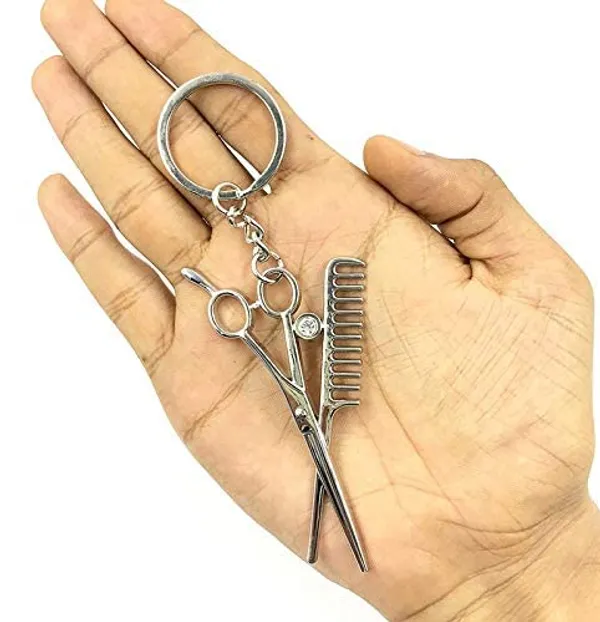 Silver_Metal_Keychain_For_Home_Decor