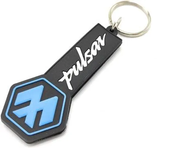 Blue_And_Black_Rubber_Keychain_For_Home_Decor_Pack_Of_1