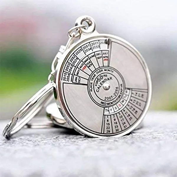 Silver_Metal_Keychain_For_Home_Decor