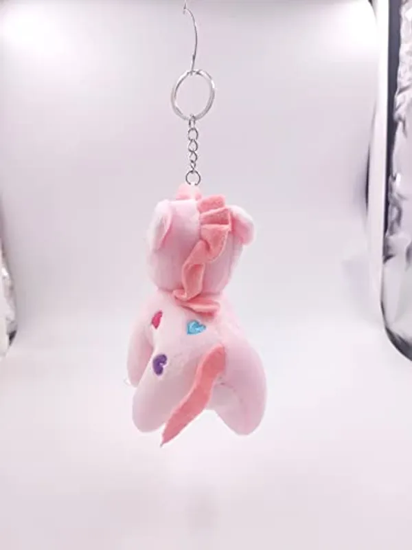 Pink_Plush_Keychain_For_Home_Decor_Pack_Of_1