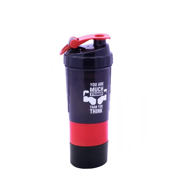 Black_And_Red_Plastic_Gym_Bottle_For_Home_Decor