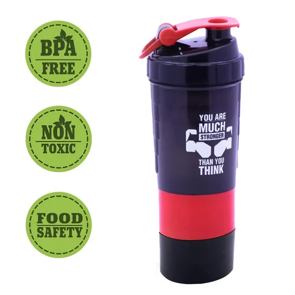 Black_And_Red_Plastic_Gym_Bottle_For_Home_Decor