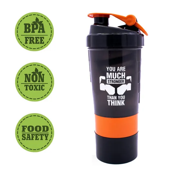 Black_And_Orange_Plastic_Gym_Bottle_For_Home_Decor