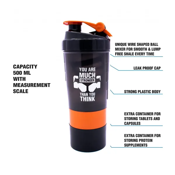 Black_And_Orange_Plastic_Gym_Bottle_For_Home_Decor