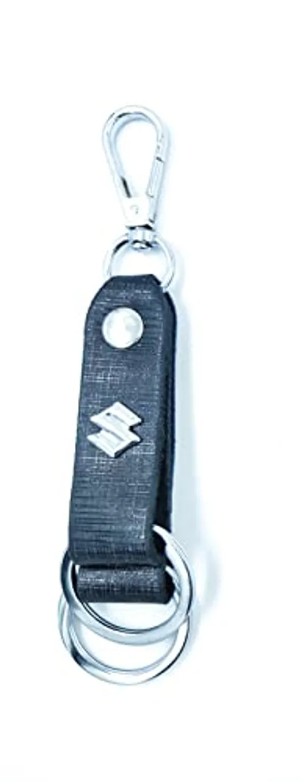 Black_Leather_Keychain_For_Home_Decor_Pack_Of_1