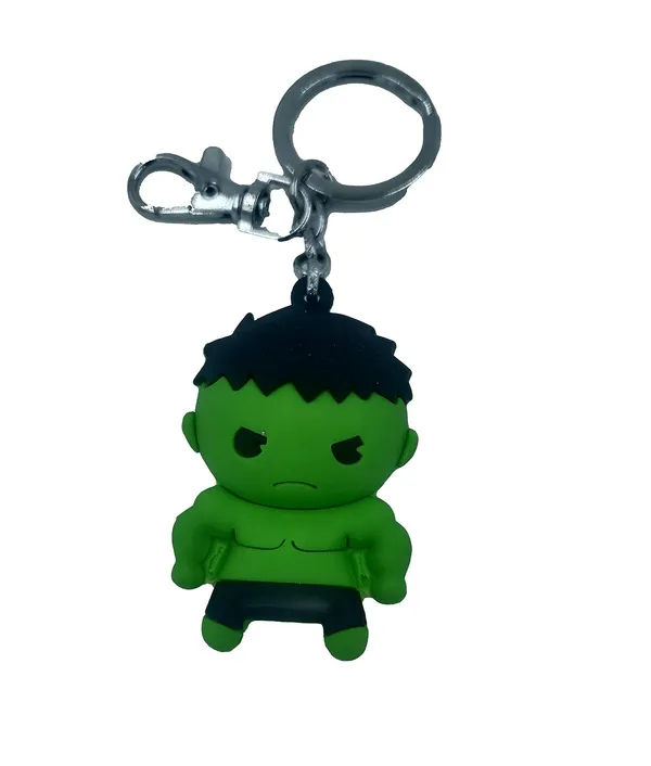 Black_And_Green_Silicone_Keychain_For_Home_Decor