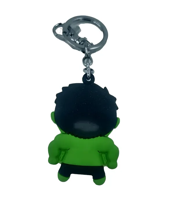 Black_And_Green_Silicone_Keychain_For_Home_Decor