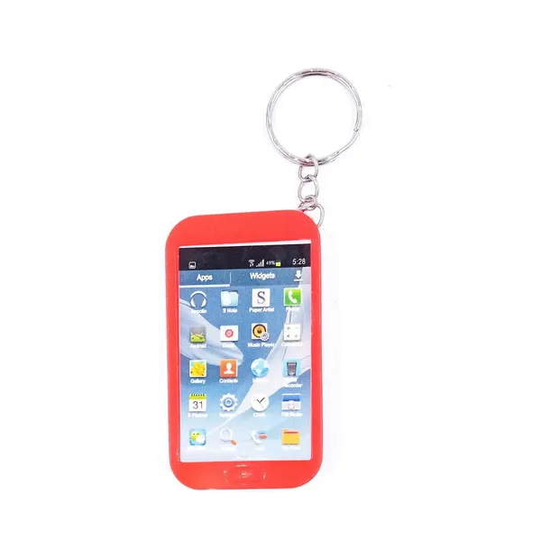 Red_Plastic_Keychain_For_Home_Decor_Pack_Of_1