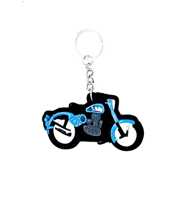 Blue_Rubber_Keychain_For_Home_Decor_Pack_Of_1