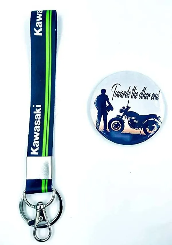 Festilo_Multicolor_Satin_And_Plastic_Lanyard_And_Pin_Badges_For_Bike_And_Bags_Pack_Of_1