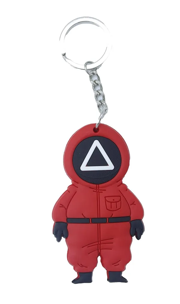 Red_Rubber_Keychain_For_Home_Decor_Pack_Of_1