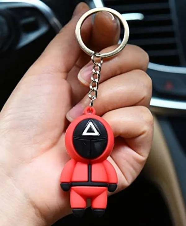 Red_Rubber_Keychain_For_Home_Decor_Pack_Of_1