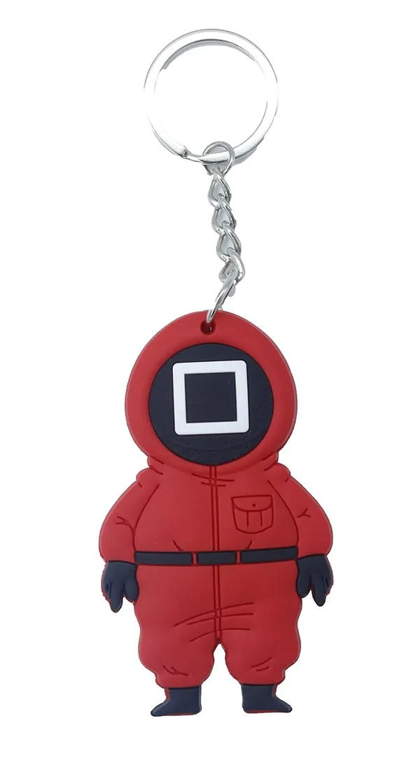 Red_And_Black_Rubber_Keychain_For_Home_Decor