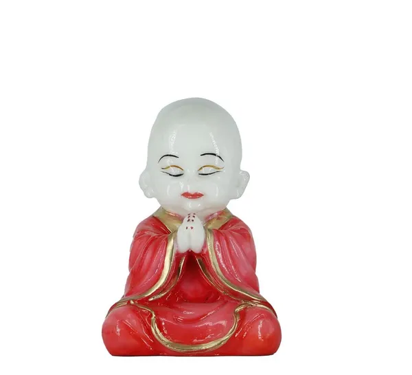 Red_Porcelain_Buddha_Idol_Set_For_Home_Decor